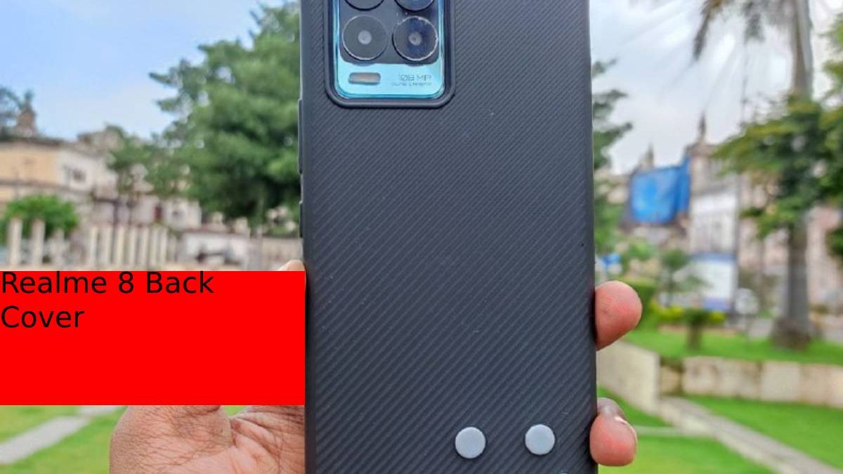 Realme 8 Back Cover