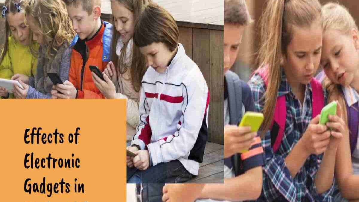 What Are The Effects Of Excessive Gadget Use