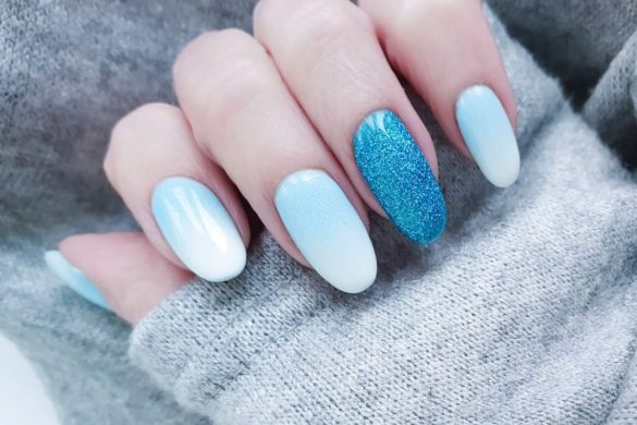 Ombre Dip Nails