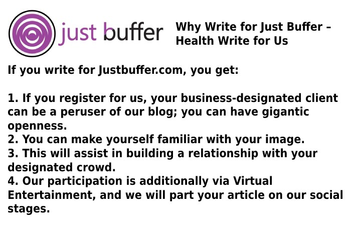 Why Write for Us – Health Write for Us