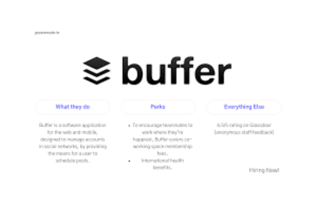 Buffer Jobs Everything You Need to Know About It
