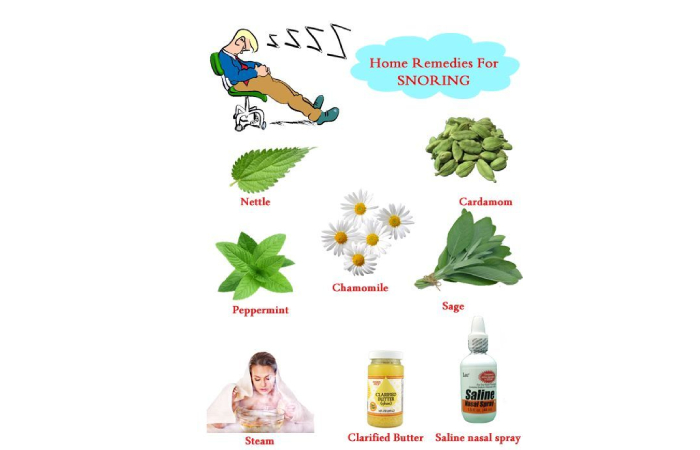 Natural Home Remedies To Stop Snoring