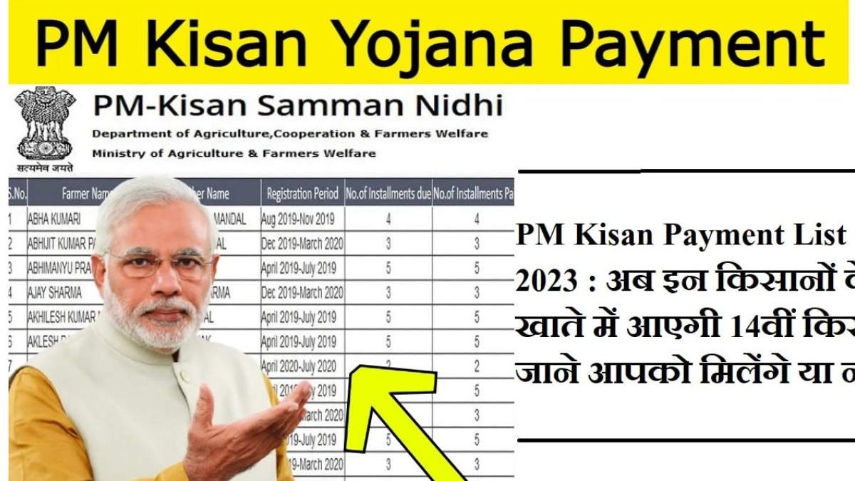 pm kisan payment 2023